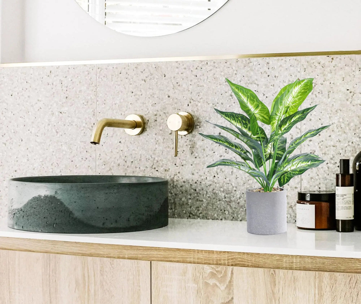 Small Artificial Potted Plant