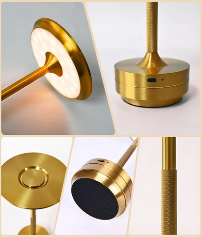 Wireless LED Table Lamp – Touch-Control & Rechargeable