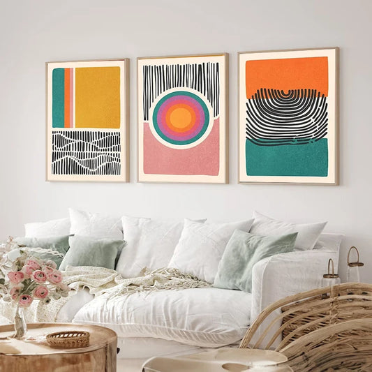 Set of 3 Abstract Prints